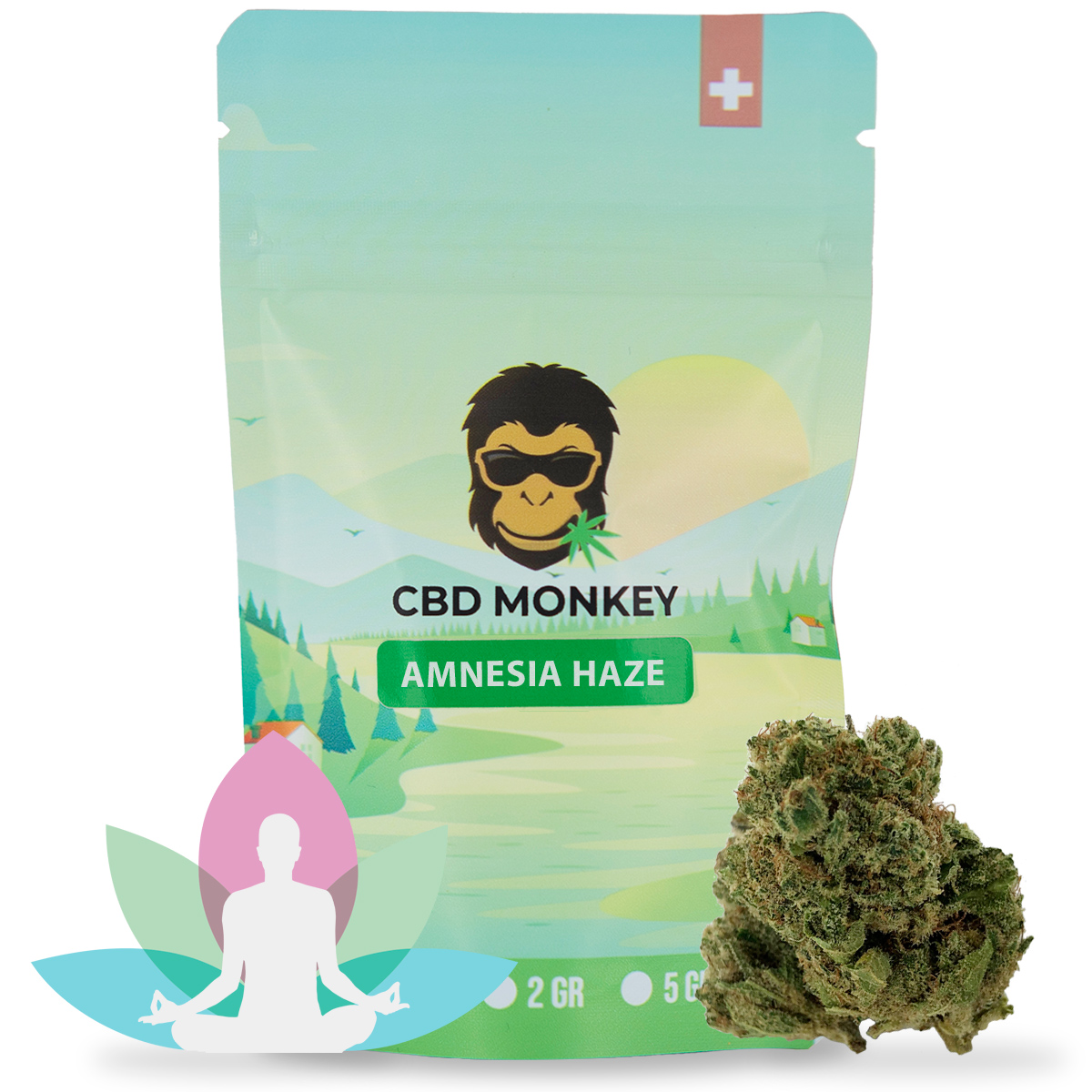 Amnesia Haze CBD 23% : fleur cbd avec effets puissants