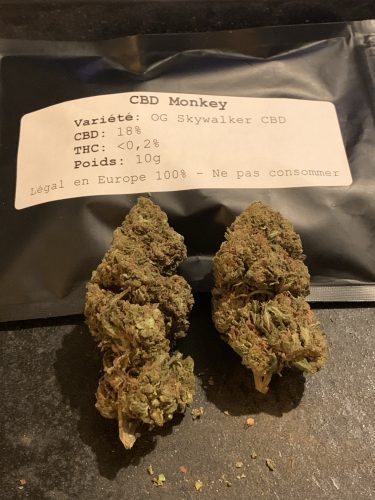 Cannabis OG Skywalker CBD par Arnaud