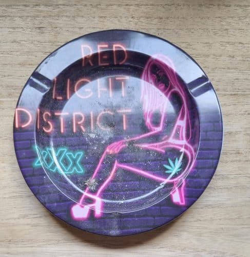 Cendrier Red Light District par Gérald W.