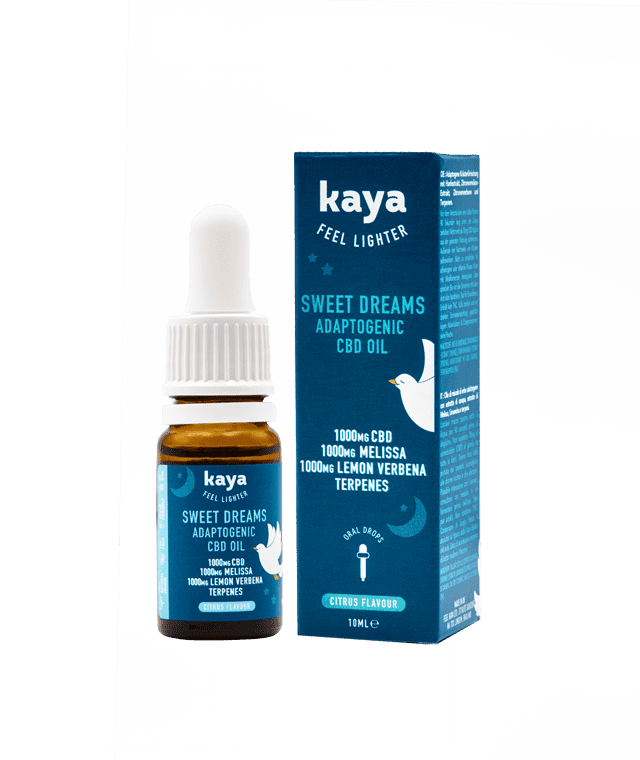 huile adaptogene cbd sweet dreams kaya 10%