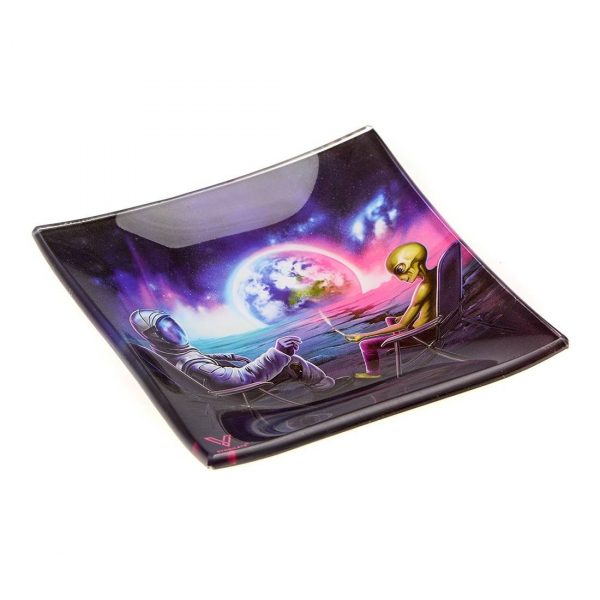 Cendrier en verre blunt orbit