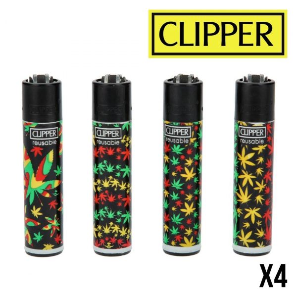 Briquet clipper jamaican leaf