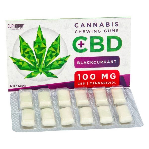 Chewing Gum Blackcurrant CBD